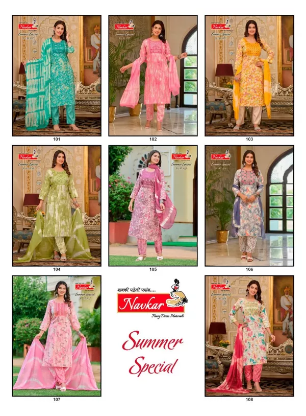 Navkar Summer Special Vol 1 Ready Made Dress Collection